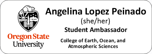 OSUCEOAS3 College of Earth, Science, and Atmospheric Sciences A.B. Ambassador