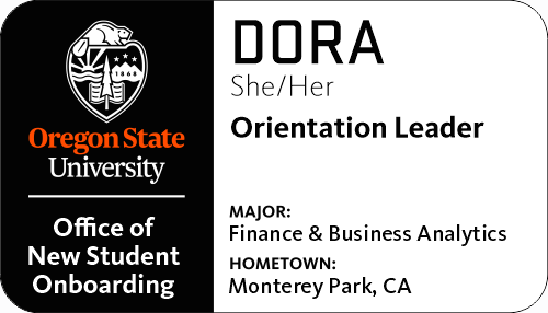 OSUSTOR05 Office of New Student Onboarding Large Badge