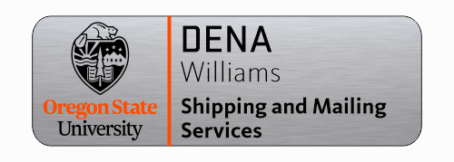 OSUPCMM02 Shipping & Mailing Name Badge