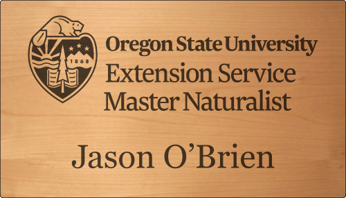 OSUEXT06 Extension Naturalist Name Badge